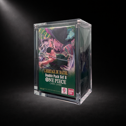 PROTECTION ACRYLIQUE POUR DUOPACK ONE PIECE (2 BOOSTERS)