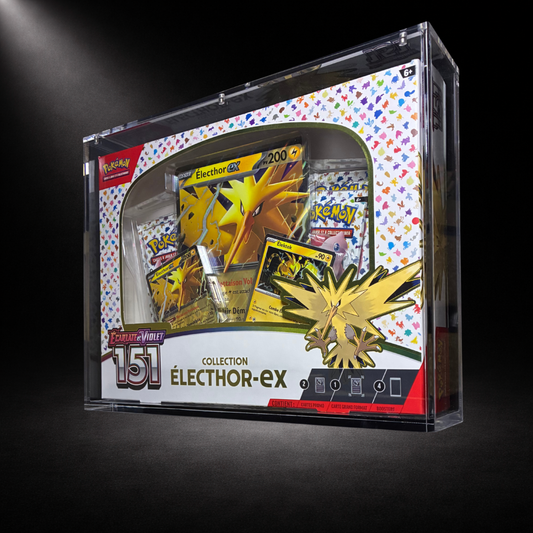 Coffret protection acrylique pokémon
