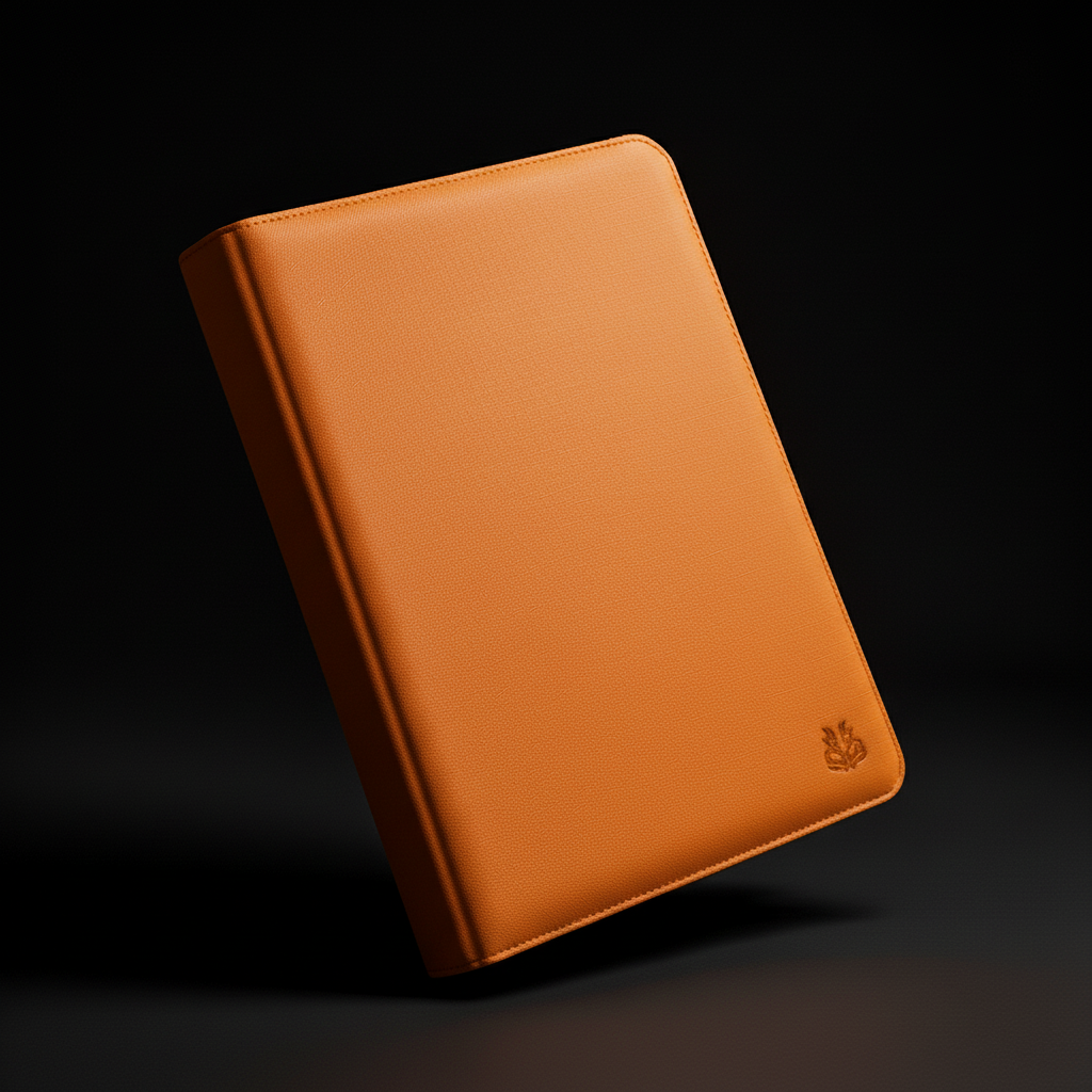 Classeur pour cartes gradées orange, classeur de cartes Pokémon, PSA binder, PCA binder, CCC binder
