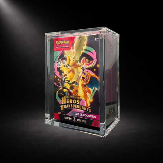 PROTECTION ACRYLIQUE POUR NOUVEAU BUNDLE POKÉMON (6 BOOSTERS)