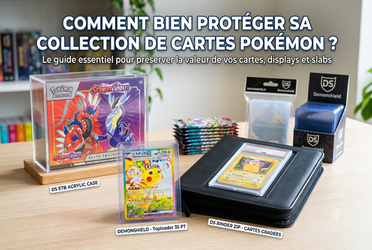 Comment bien protéger sa collection de cartes Pokémon ?