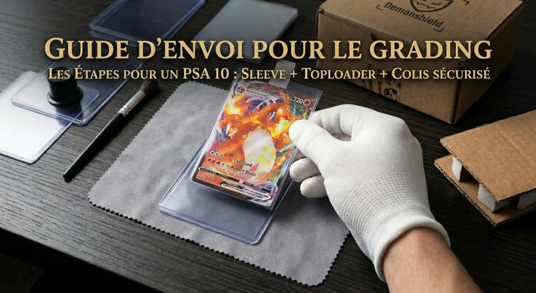 Comment envoyer ses cartes Pokémon en grading PSA / PCA sans les abîmer ?
