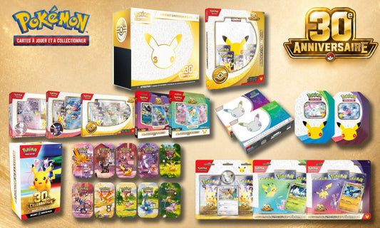 Pokémon 30ᵉ Anniversaire : le calendrier officiel des sorties (septembre–novembre 2026)