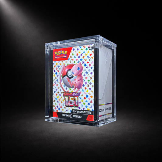 Protection acrylique pour bundles pokemon