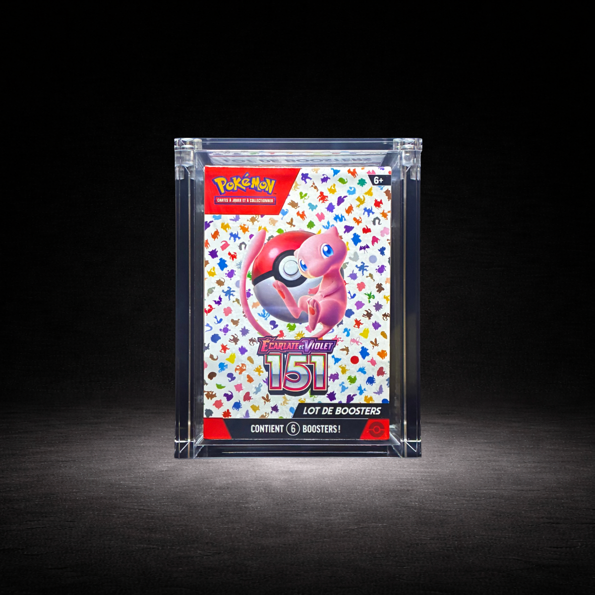Protection acrylique pour bundles pokemon