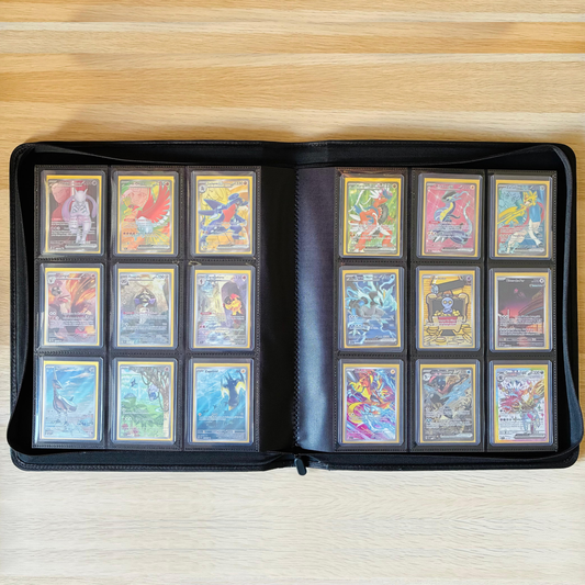Classeur pour toploaders, classeur de cartes Pokémon, toploaders binder, 3x3