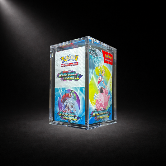 Protection acrylique demi-display pokemon