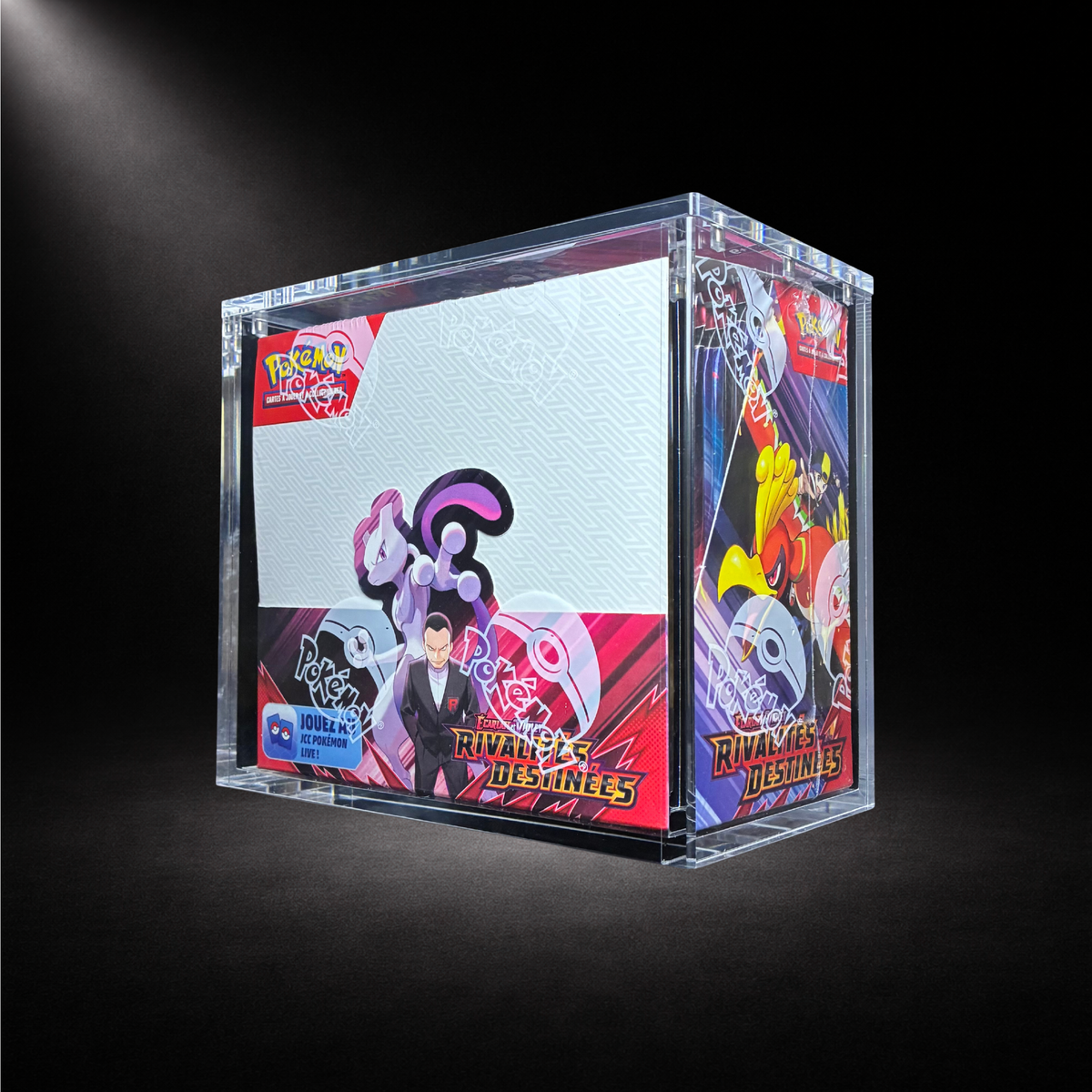 Protection acrylique display pokemon