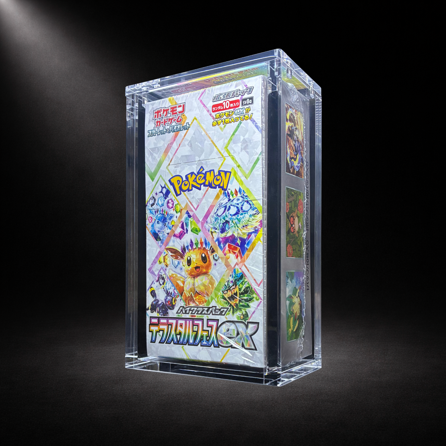 Protection acrylique display japonaise pokemon