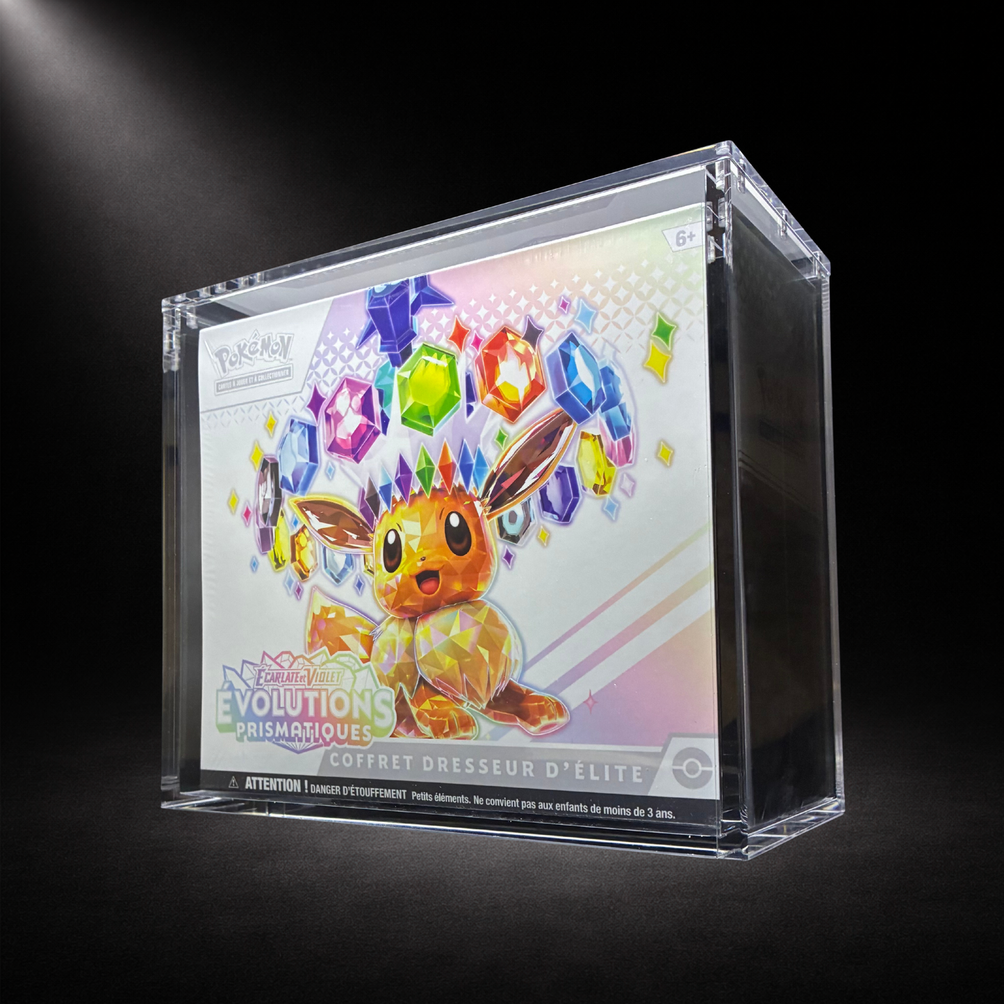 Protection acrylique ETB pokemon