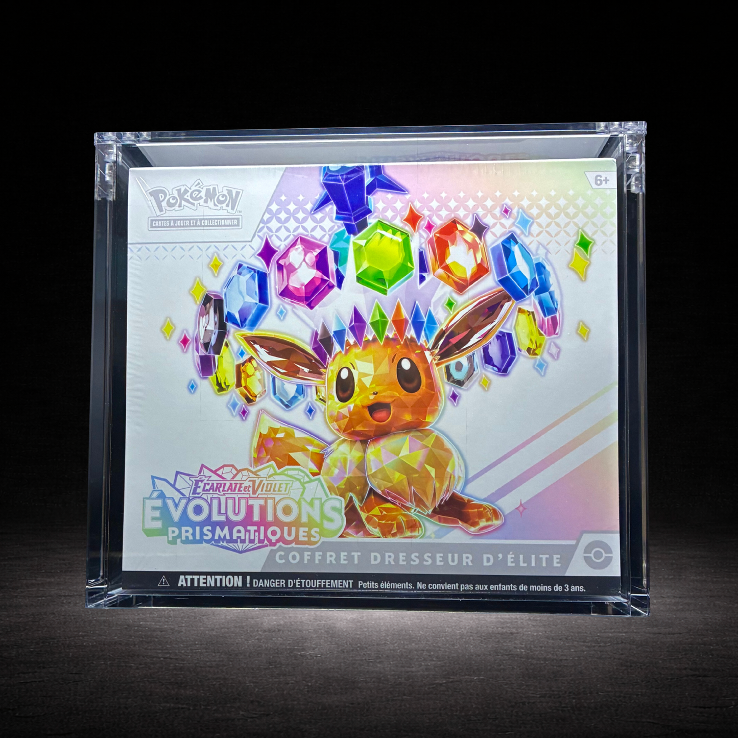 Protection acrylique ETB pokemon