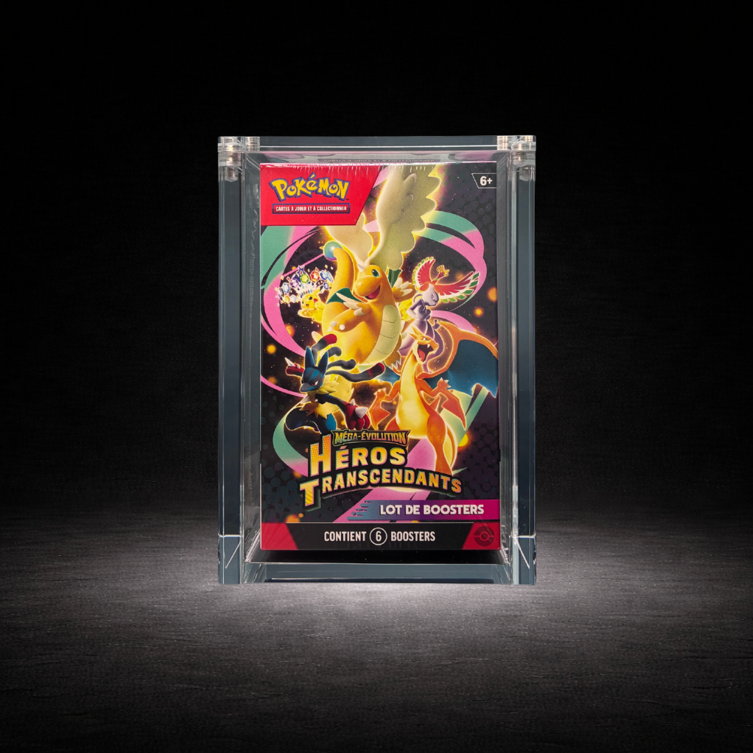 🎁 PROTECTION ACRYLIQUE POUR NOUVEAU BUNDLE POKÉMON (6 BOOSTERS) (100% off)