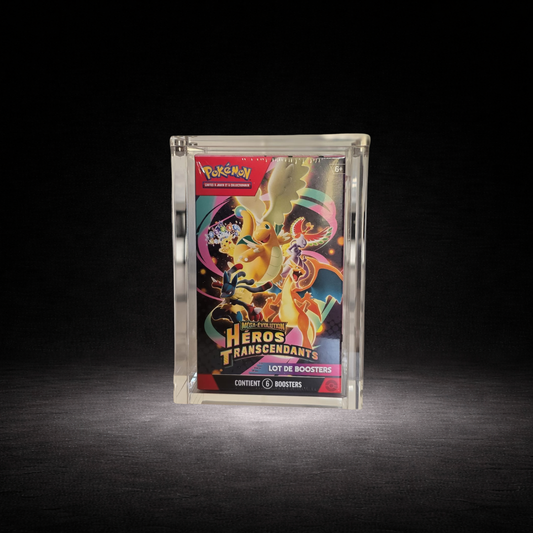 PROTECTION ACRYLIQUE POUR NOUVEAU BUNDLE POKÉMON (6 BOOSTERS)