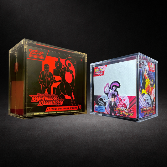 PACK ACRYLIQUE ETB + DISPLAY POKÉMON