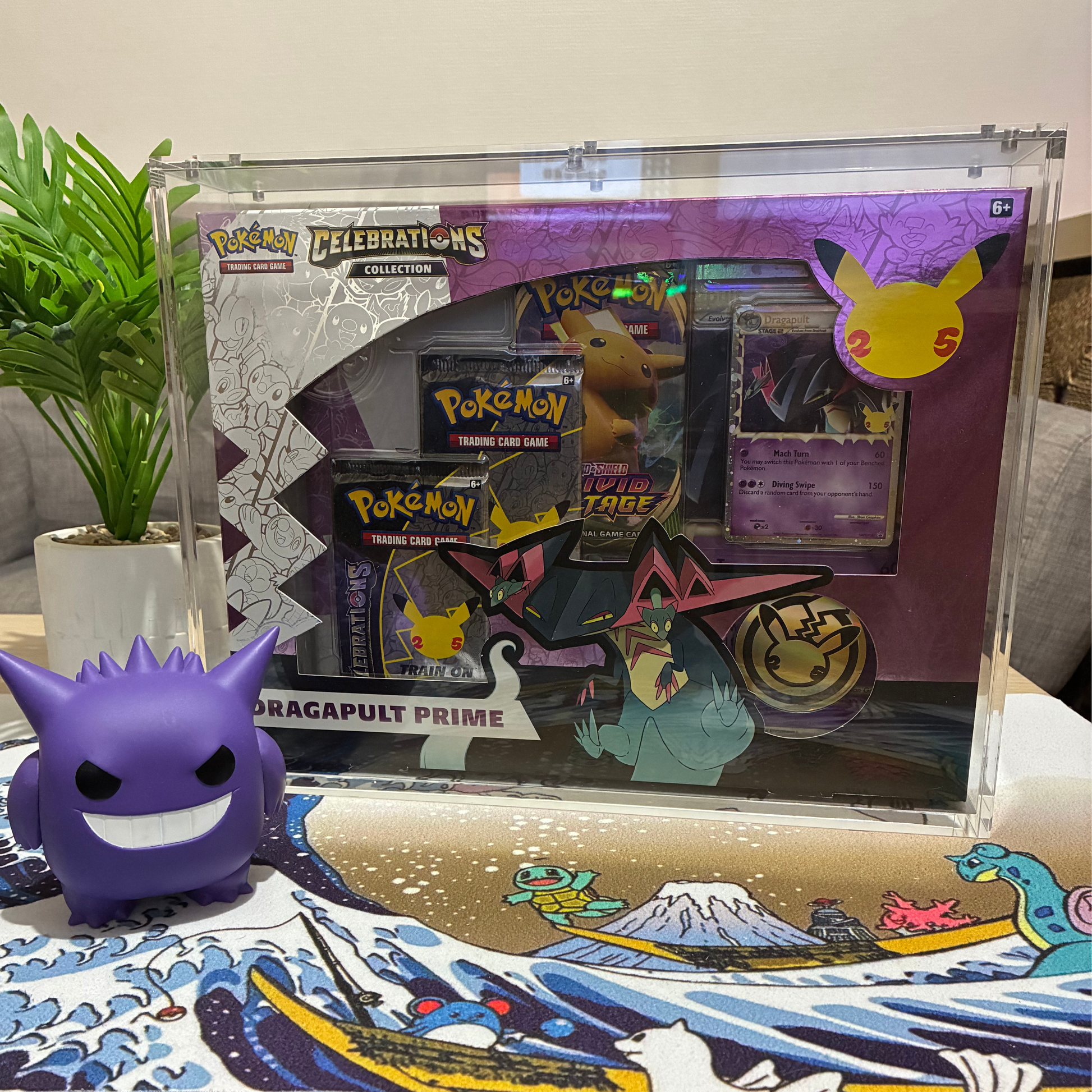 Protections acryliques pour coffret standard pokemon