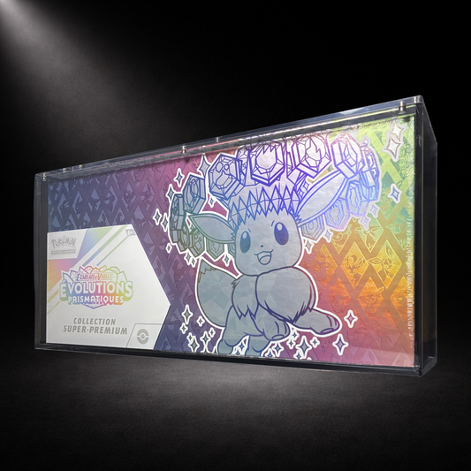 Protection acrylique SPC Evolutions Prismatiques EV8.5 pokemon