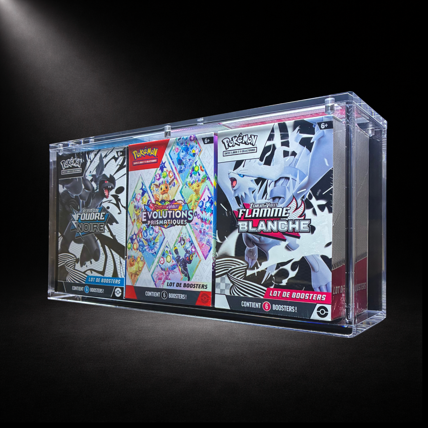 Protection acrylique pour bundle pokemon