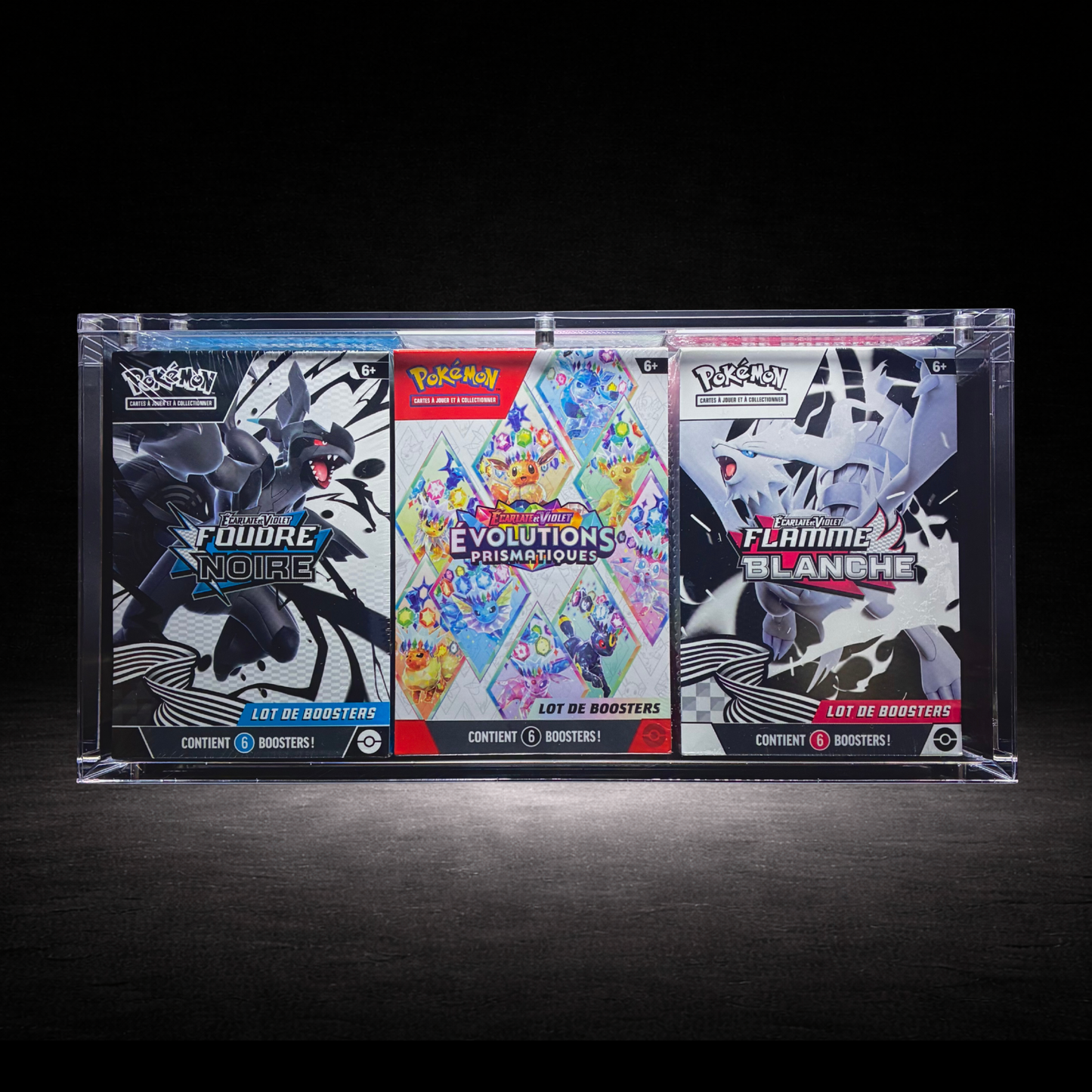 Protection acrylique pour bundles pokemon