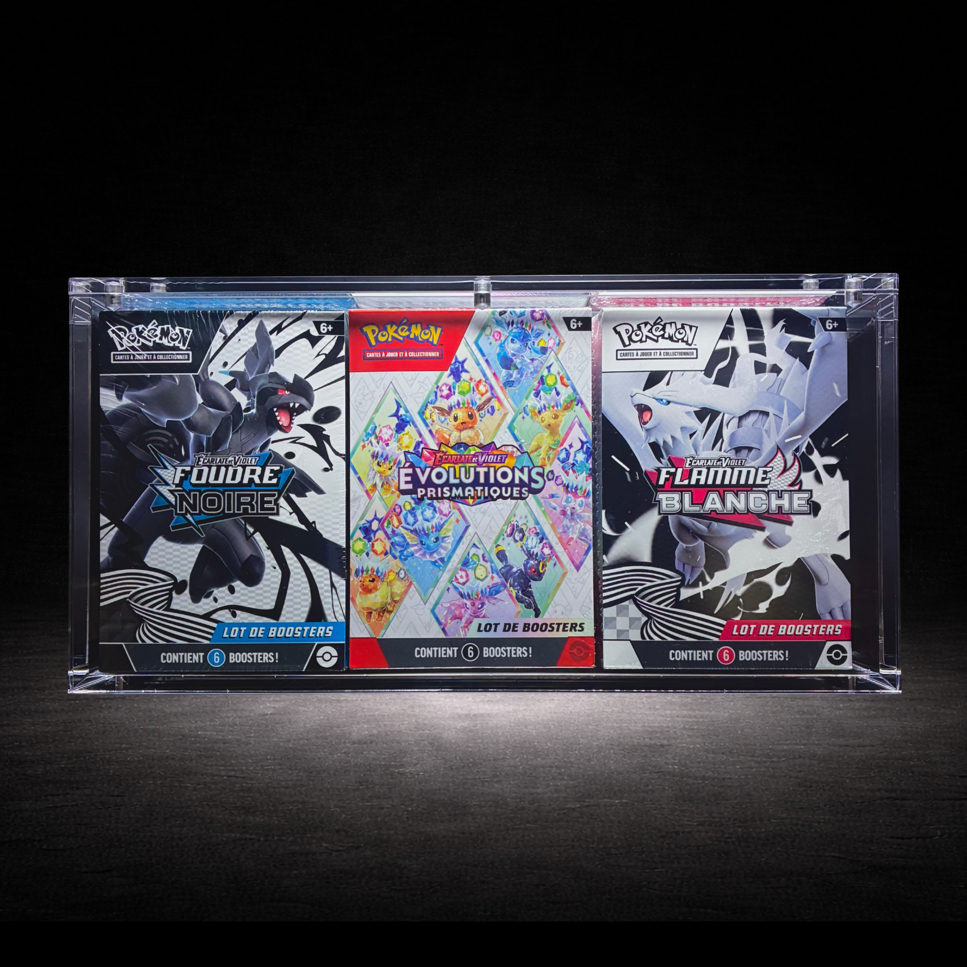 Protection acrylique pour bundles pokemon
