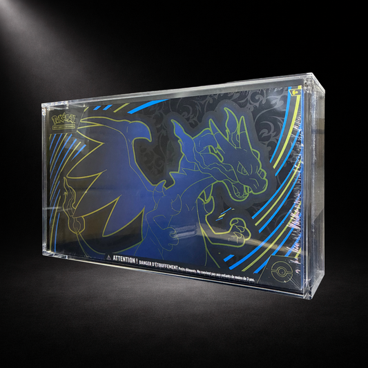 UPC Dracaufeu ME02 Protection Acrylique Pokémon côté