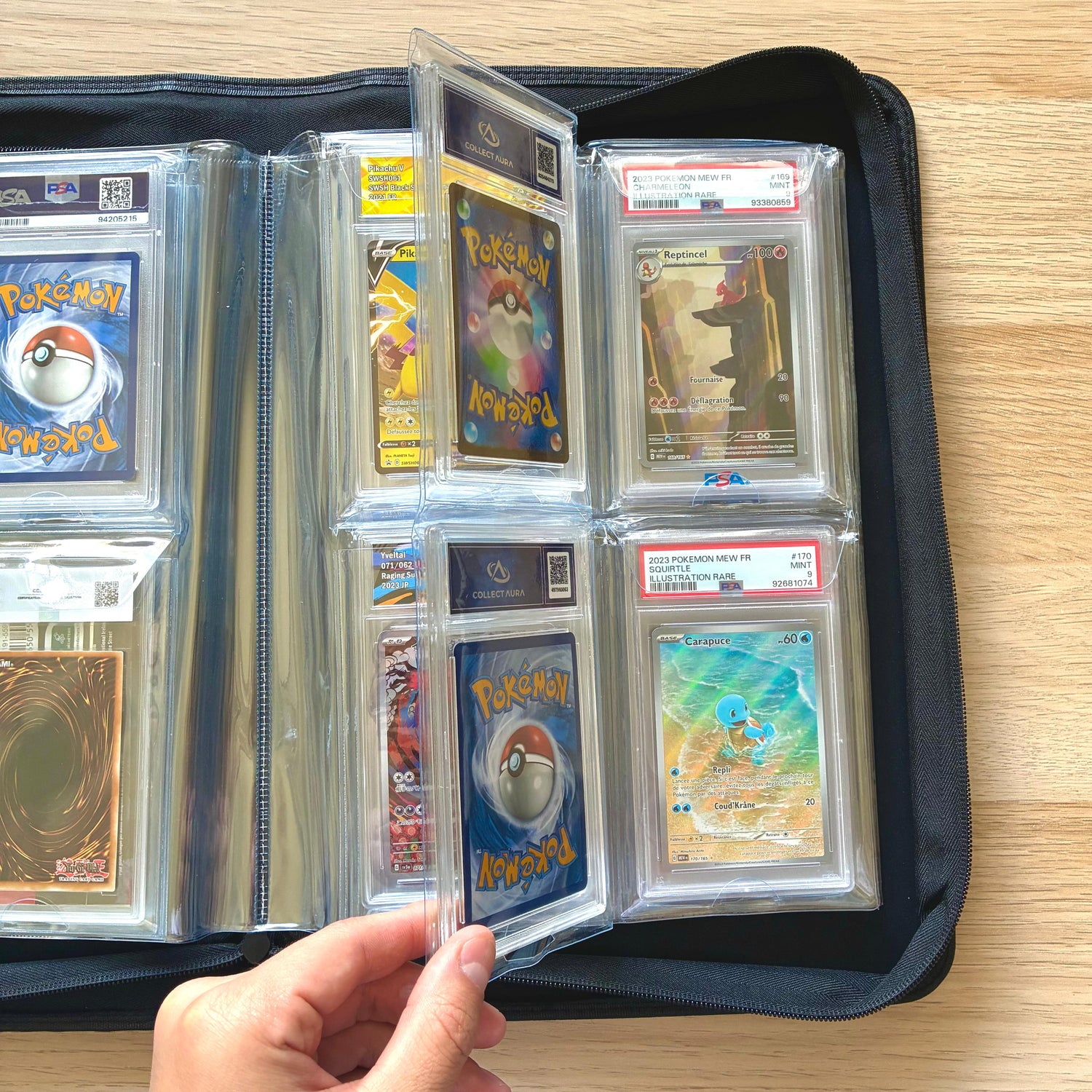 classeur-binder-pour-cartes-gradees-psa-pca-10-pages-souples-40-cartes