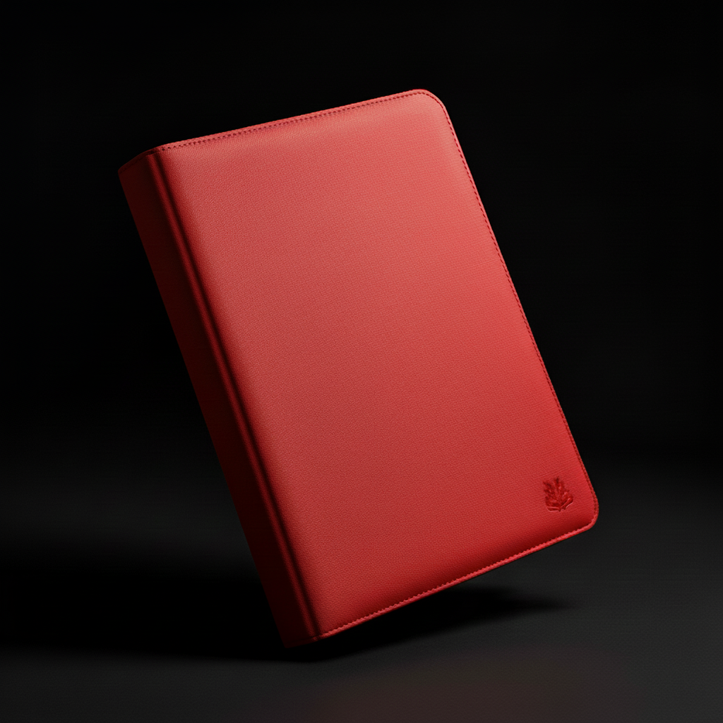 classeur_pour_cartes_gradees_PSA_et_PCA_rouge