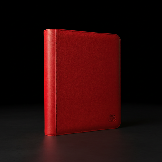 CLASSEUR BINDER ZIP POUR TOPLOADERS 2X2 - 14 PAGES - 112 CARTES