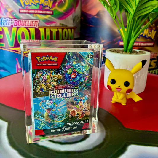 Protection acrylique Demonshield pour bundle Pokémon, ultra-claire et premium