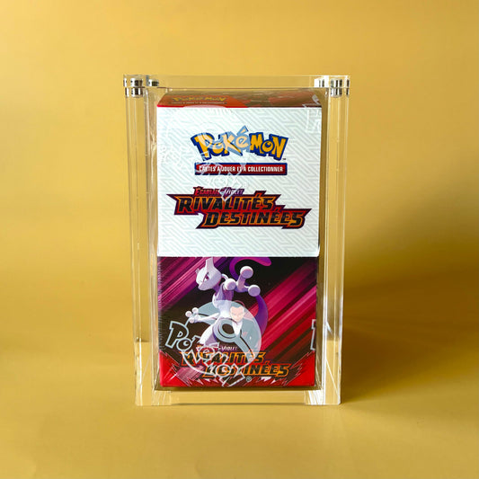 Protection acrylique Demonshield pour demi-display Pokémon, ultra-claire et premium