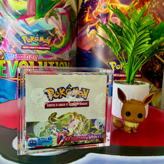 Protection acrylique Demonshield pour display Pokémon, ultra-claire et premium