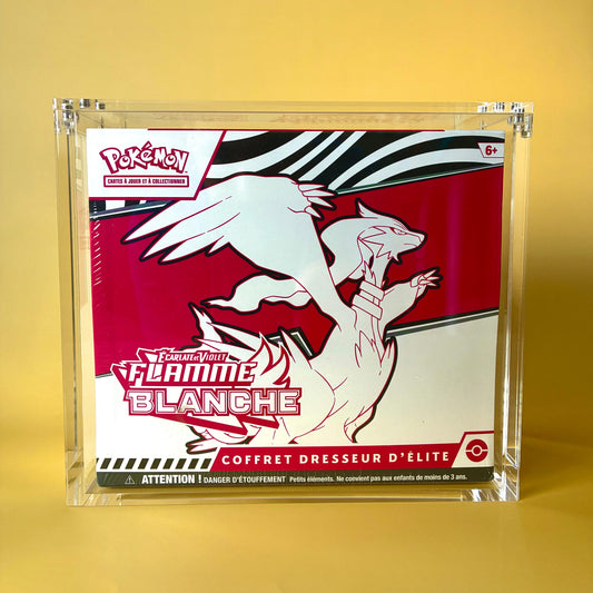 Protection acrylique Demonshield pour ETB Pokémon, ultra-claire et premium