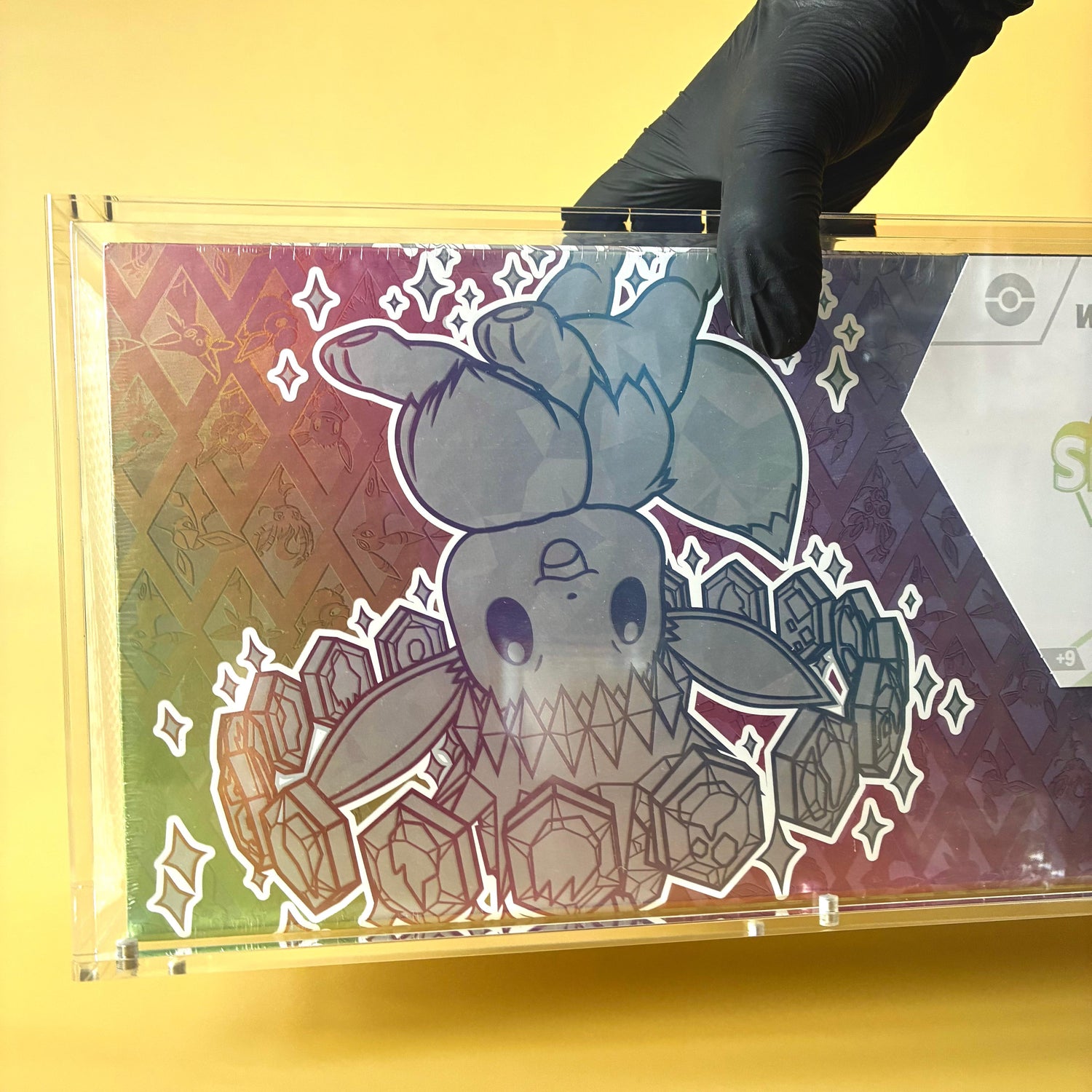 Protection acrylique Demonshield pour SPC Pokémon, ultra-claire et premium